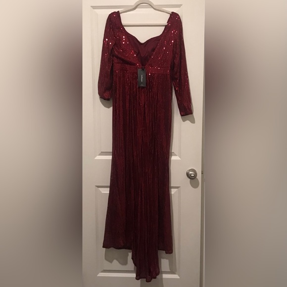 Giffniseti Sweetheart Neck Sequin Bodycon Prom Dress - Picture 2 of 4